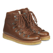 Angulus Womens Boots with Laces & Wool Lining|Brown