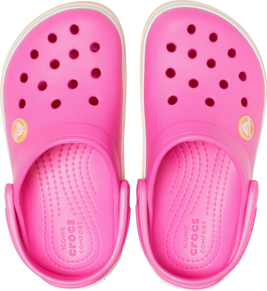 Kids Crocband Crocs|Clog|Pink