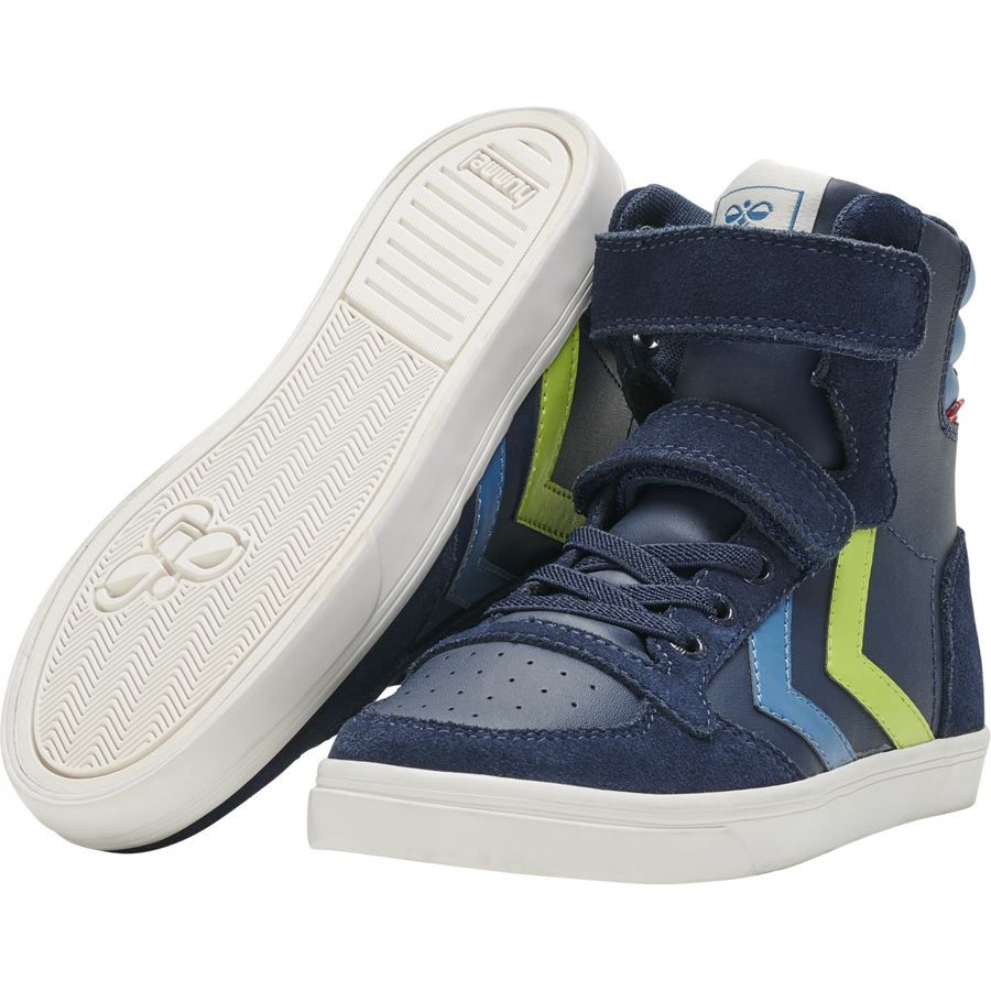 Hummel Hi-Top Trainers|Slimmer Stadil High Jr|Black Iris