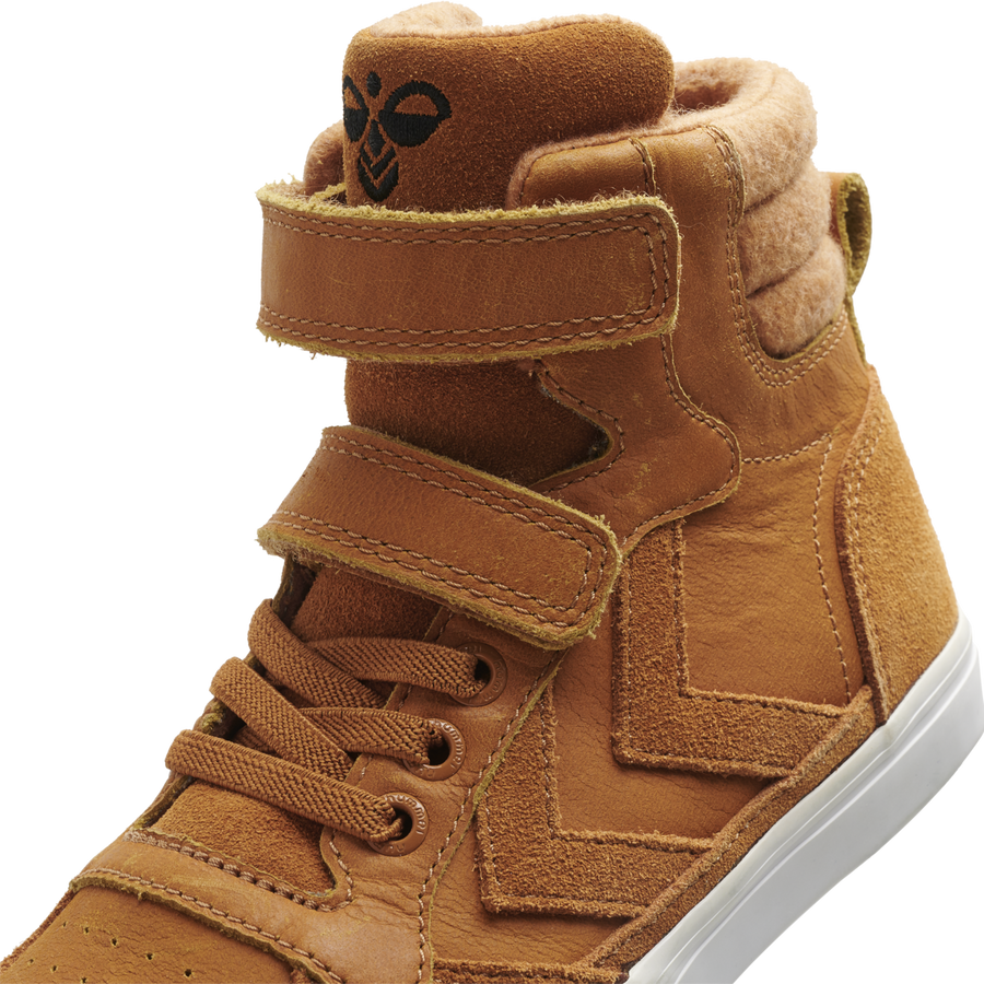 Hummel Kids Trainer | Stadil Jr winter Hi Top | Pumpkin Spiced