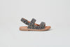 Zig + Star Kids Sandals | Solar Junior Multi Strap | Khaki Camo Animal