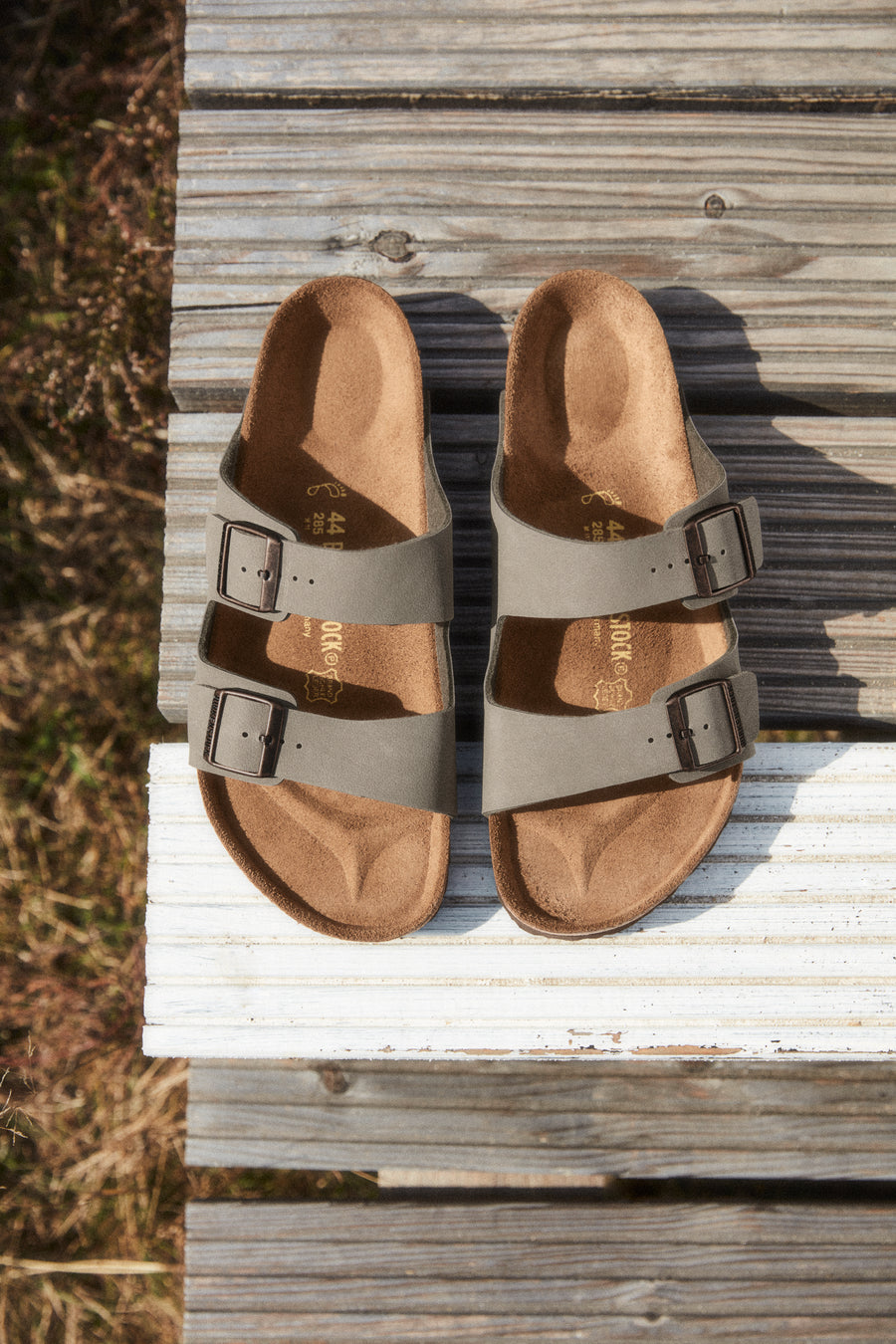 Birkenstock Arizona Women's Sandals | Birko-Flor BC |  Stone