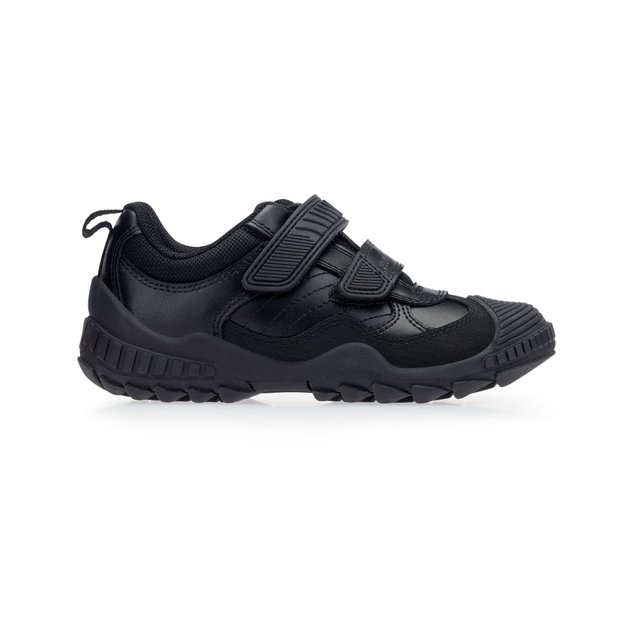 Start-Rite Black School Shoes|Extreme Pri Velcro|Black