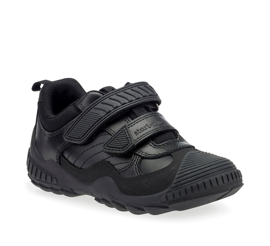 Start-Rite Black School Shoes|Extreme Pri Velcro|Black