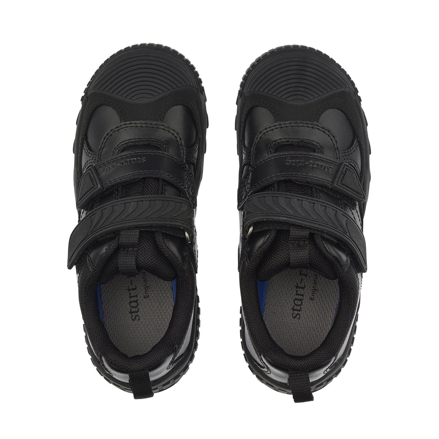 Start-Rite Black School Shoes|Extreme Pri Velcro|Black
