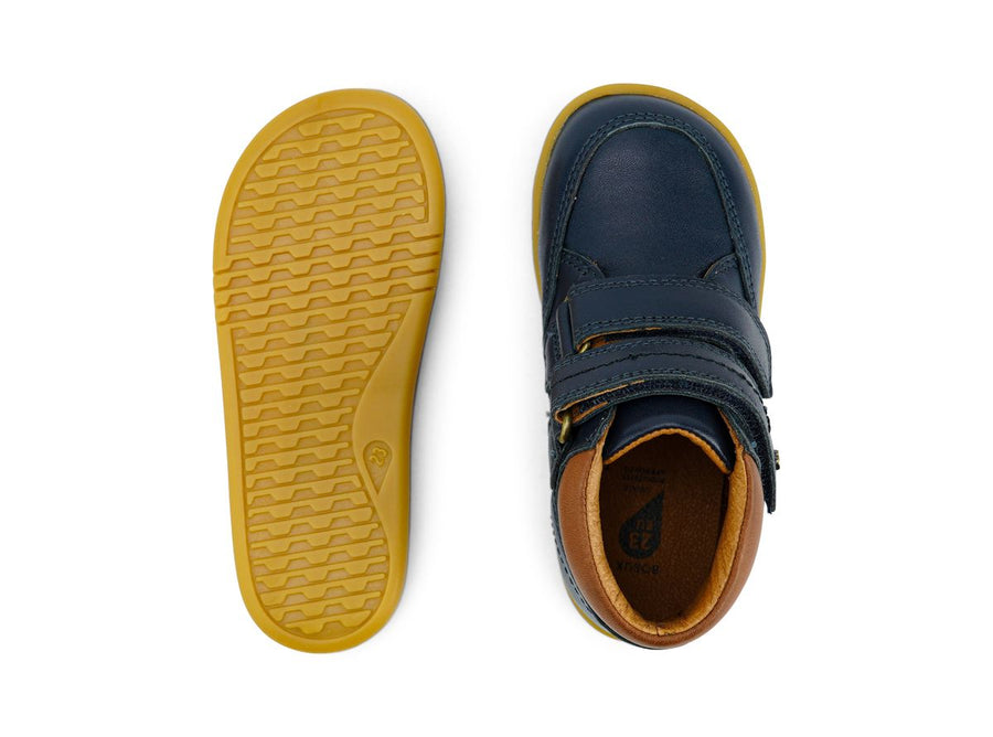 Bobux Timber Boots | Step Up Velcro | Navy