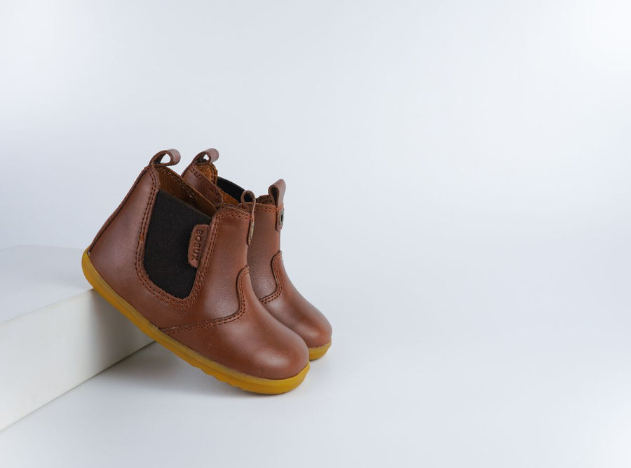 Bobux Jodphur Boots|Step Up Chelsea|Toffee