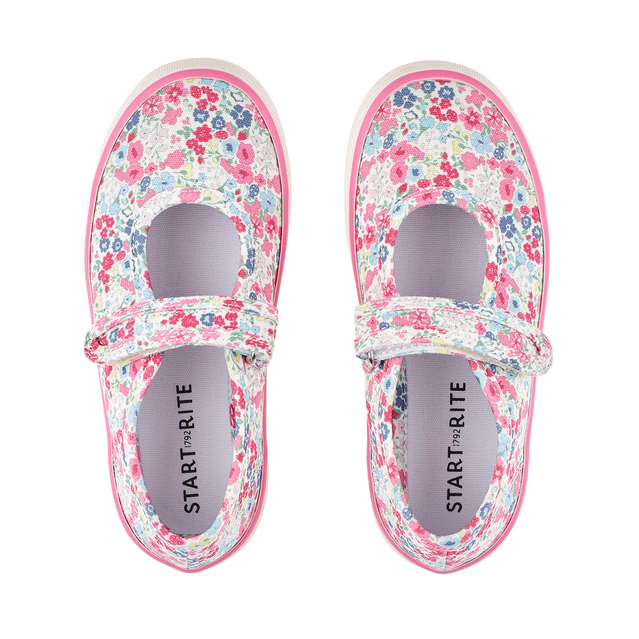 Start-Rite Canvas Shoes|Blossom|Pink Multi