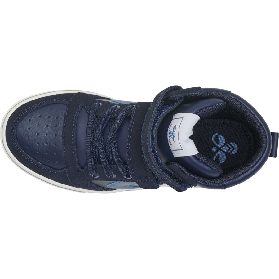 Hummel Hi Tops|Slimmer Stadil Trainers|Black Iris (Navy)