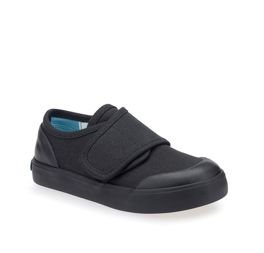 Start-Rite | Skip Canvas Plimsol | Black