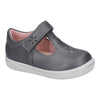 Ricosta Winona|Girls T-Bar Shoe|Metallic Asphalt Grey