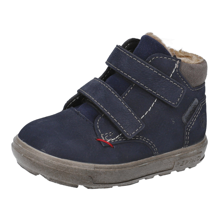 Ricosta Alex Kids Waterproof Boots|Lined & Velcro|Navy