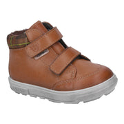 Ricosta Basti | Waterproof & Lined Velcro Boots | Tan