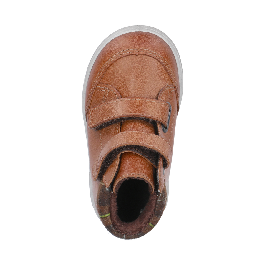 Ricosta Basti | Waterproof & Lined Velcro Boots | Tan
