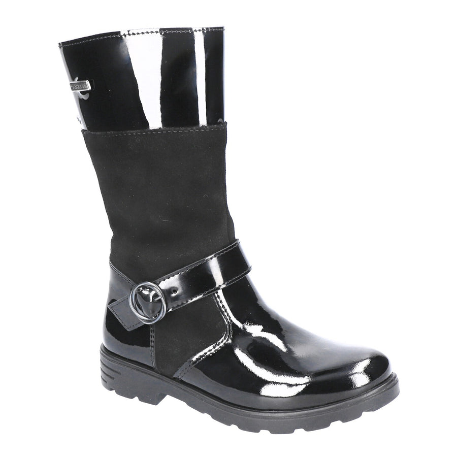 Ricosta Hannah Waterproof Boot  |  Black Patent