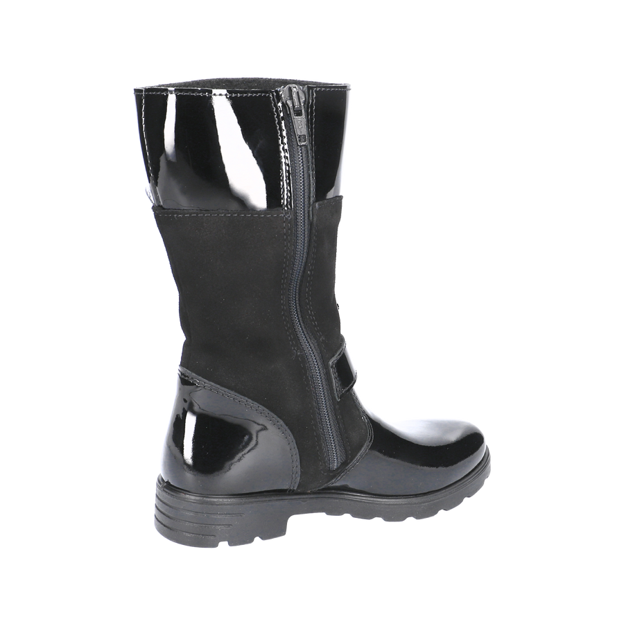 Ricosta Hannah Waterproof Boot  |  Black Patent