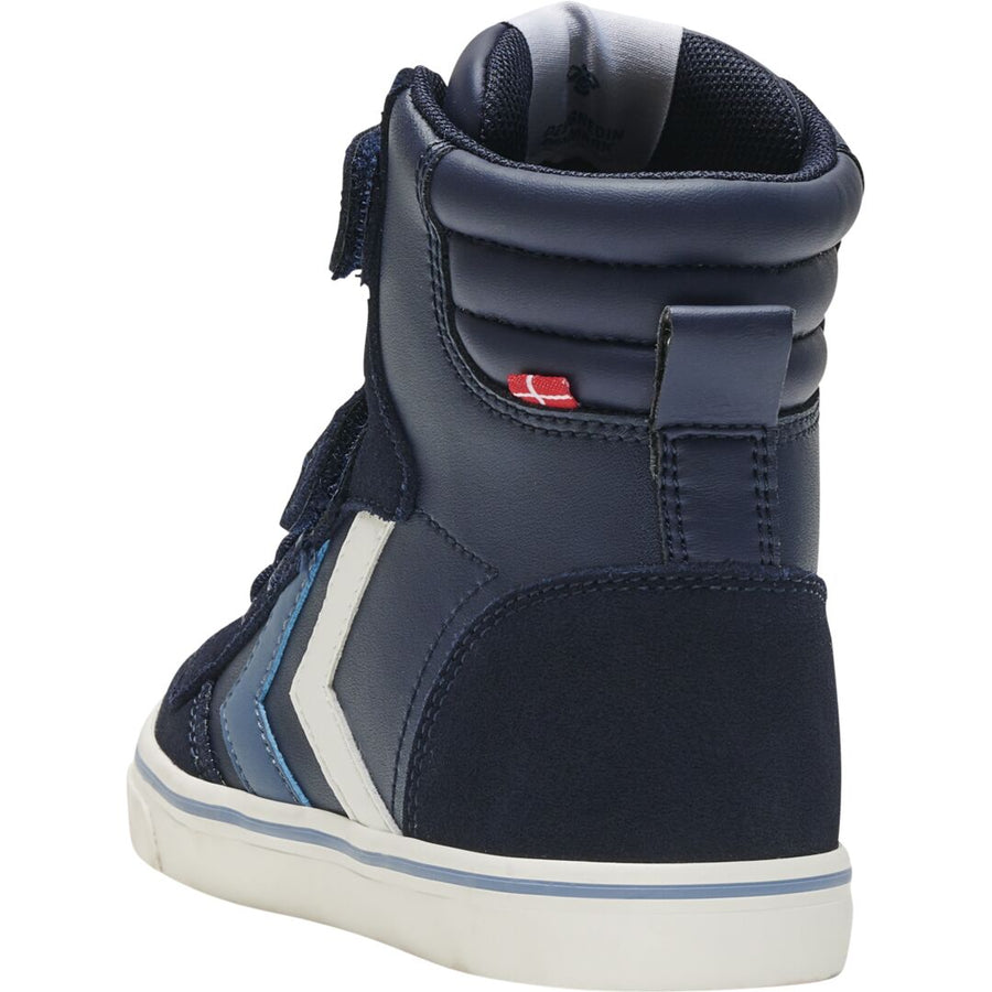 Hummel Hi Tops|Slimmer Stadil Trainers|Black Iris (Navy)