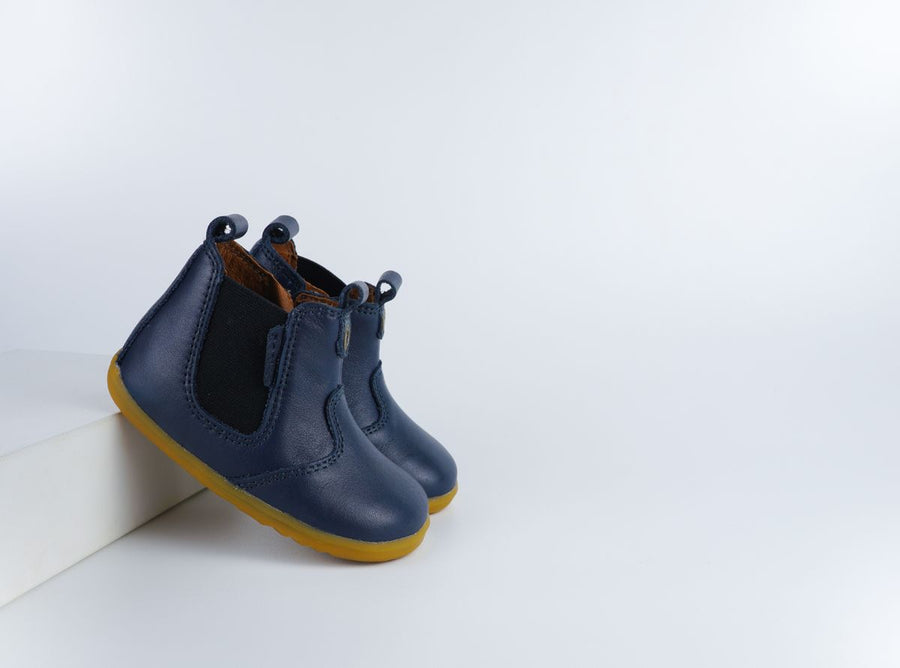 Bobux Jodphur Boots|Step Up Chelsea|Navy