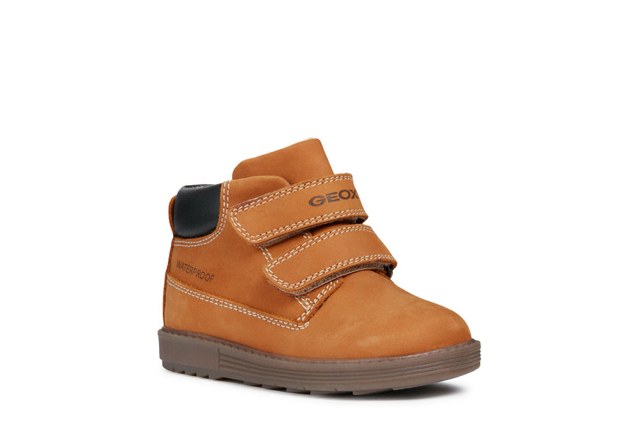 Geox Waterproof Boots | Hynde | Velcro | Tan