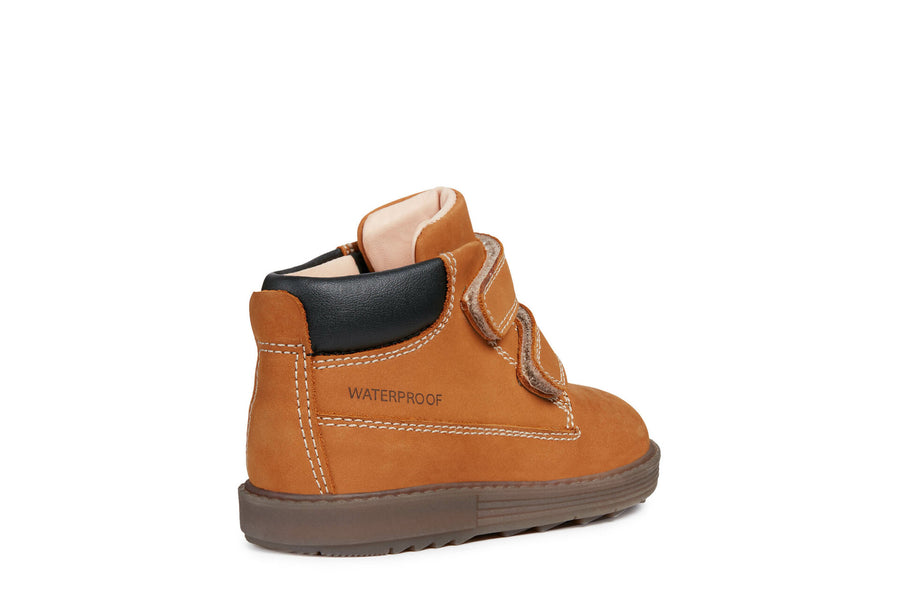 Geox Waterproof Boots | Hynde | Velcro | Tan