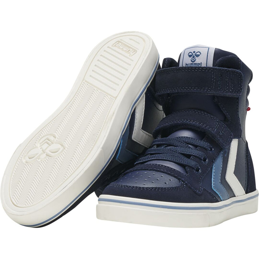 Hummel Hi Tops|Slimmer Stadil Trainers|Black Iris (Navy)