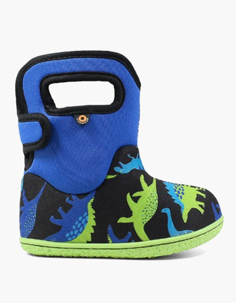 Baby Bogs Dino |  Electric Blue & Green