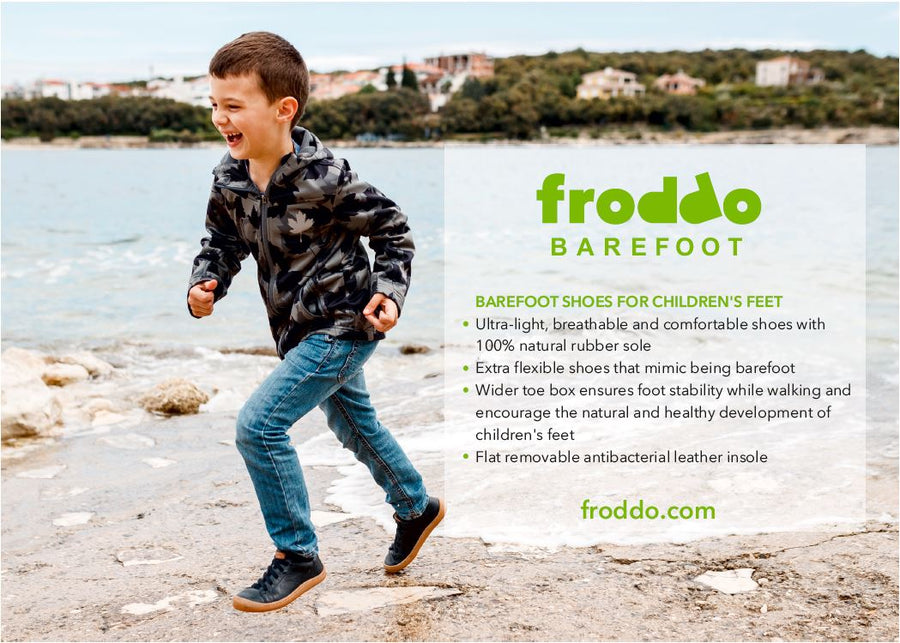 Froddo Barefoot Velcro Shoes | Fuchsia