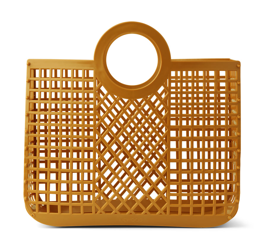 Liewood Basket | Bloom Bag | Yellow Mellow