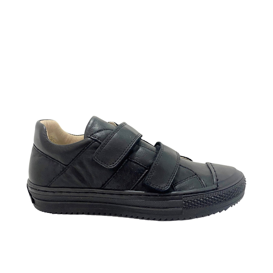 Bo-Bell Velcro School Shoes | Oskar | Black