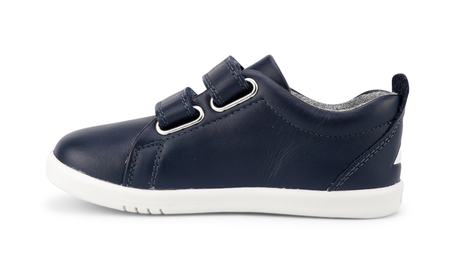 Bobux Shoes | I-Walk Grass Court Leather Trainer | Navy