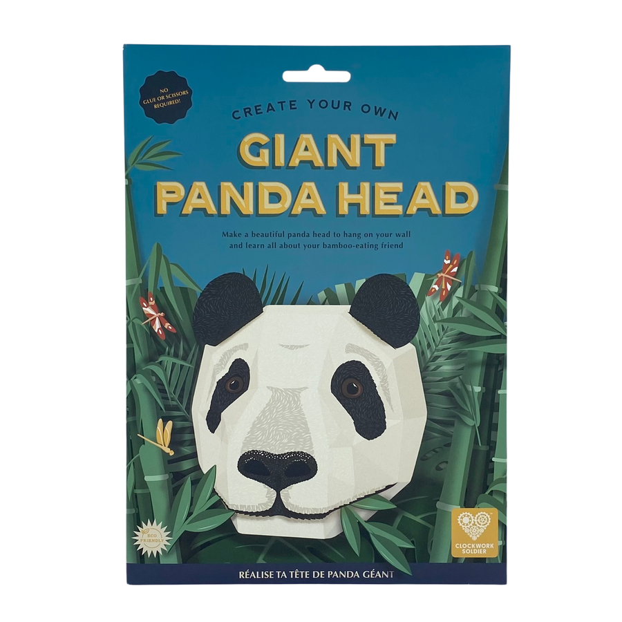 Clockwork soldier Create your own Paper Giant Panda Head