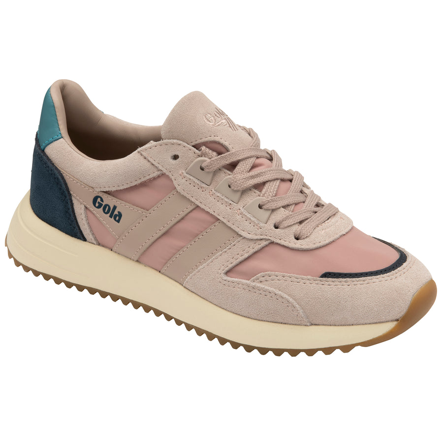 Gola Trainers for Women | Chicago | Blossom Pink & Ocean Blue