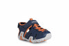 Geox Waterproof Sandals | Kraze | Navy & Orange