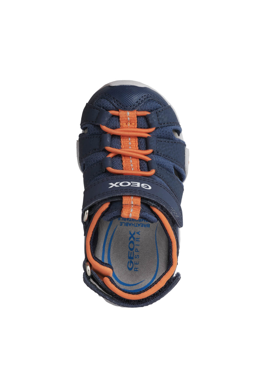 Geox Waterproof Sandals | Kraze | Navy & Orange