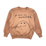 Wexbaby|Je Suis Un Monstre Sweatshirt|Pink