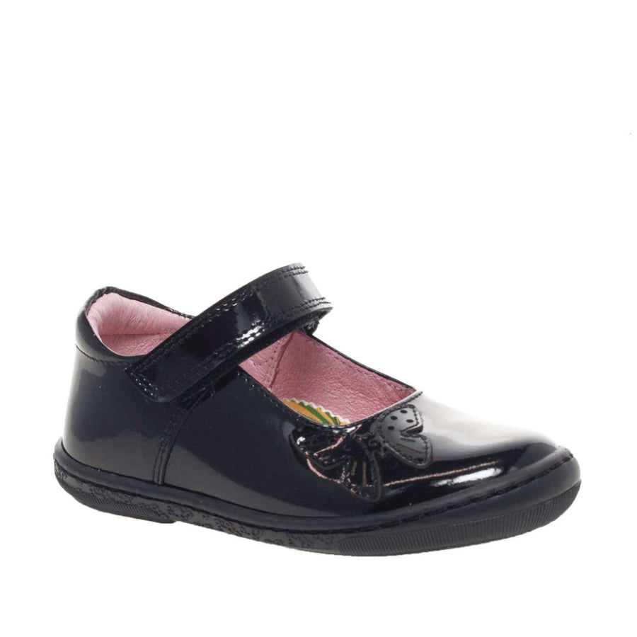 Petasil School Shoes | Dakota | Black Patent