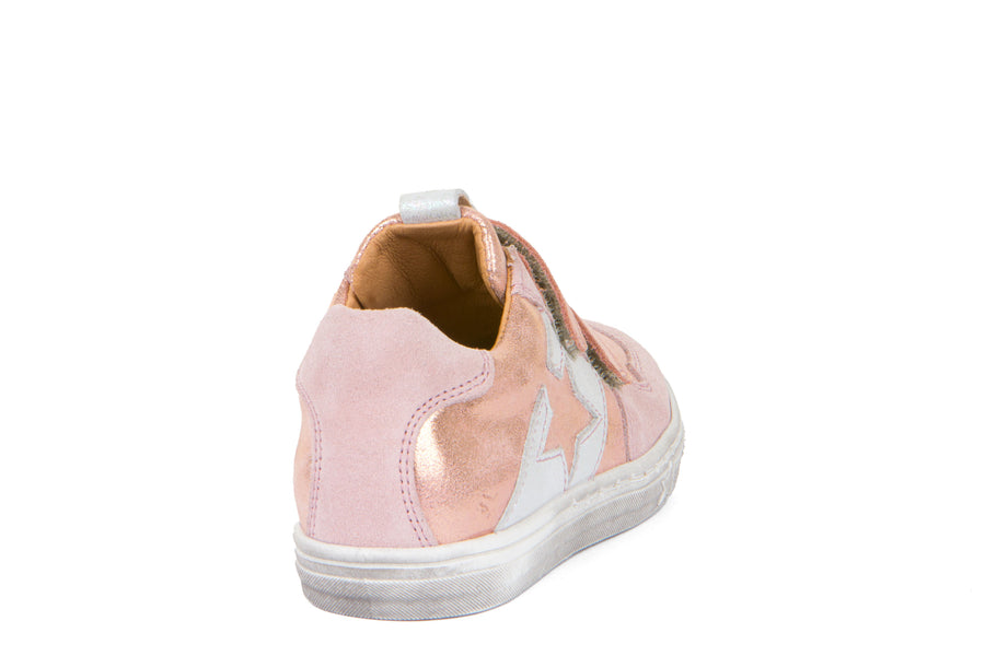 Froddo Dolby Velcro Trainer | Pink Gold