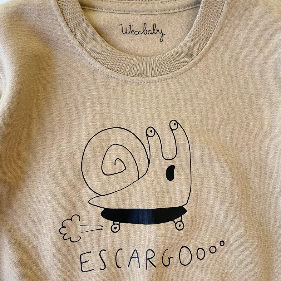 Wexbaby | Escargoo Sweatshirt | Taupe