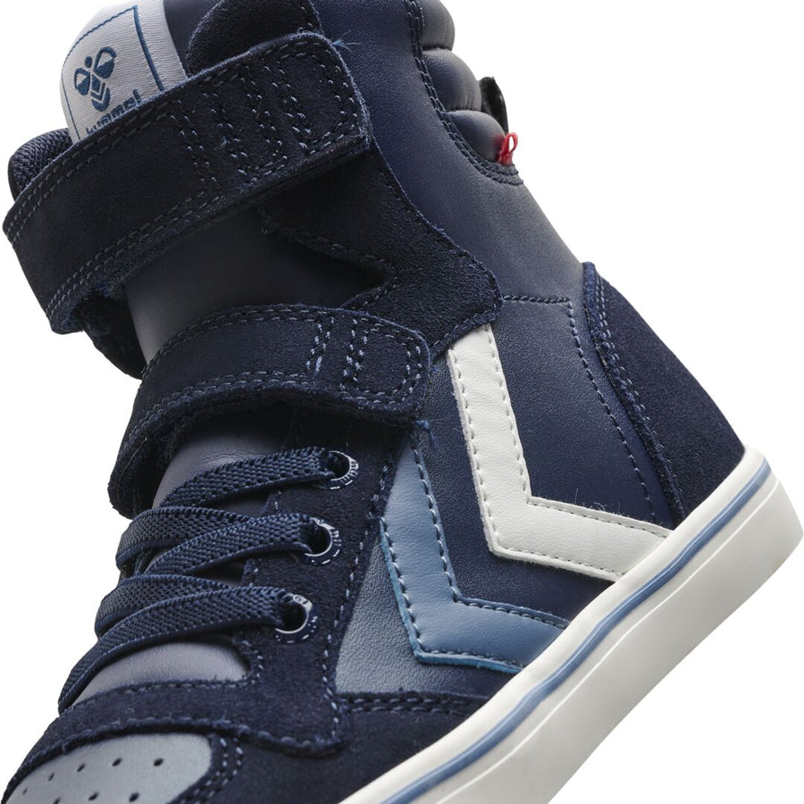 Hummel Hi Tops|Slimmer Stadil Trainers|Black Iris (Navy)