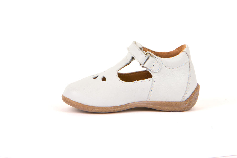 Froddo Gigi T Bar Shoes | White