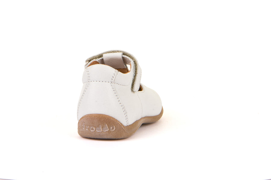 Froddo Gigi T Bar Shoes | White