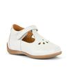 Froddo Gigi T Bar Shoes | White