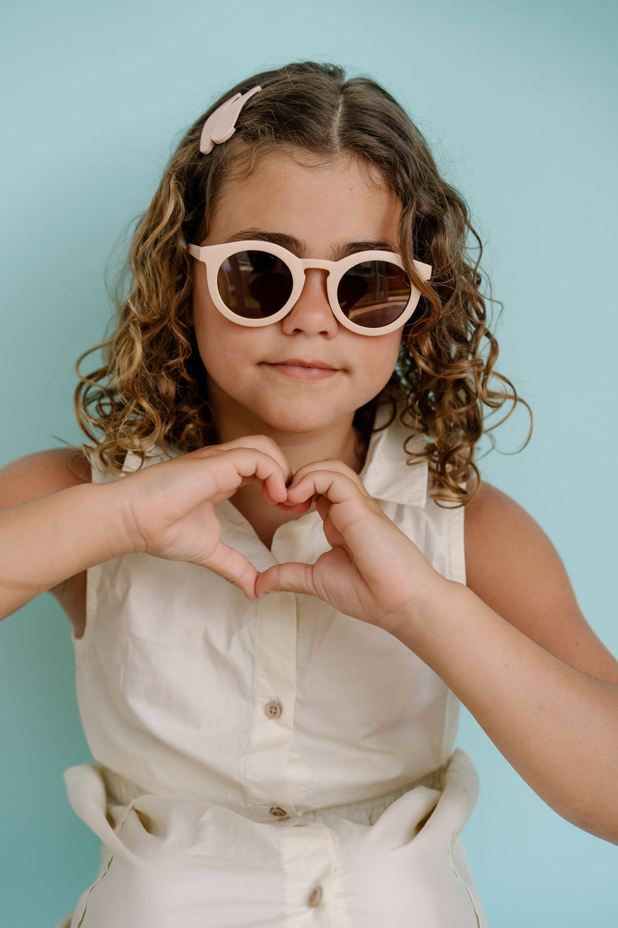 Grech and Co Sunglasses | Kids' Polarised | Shell Pink