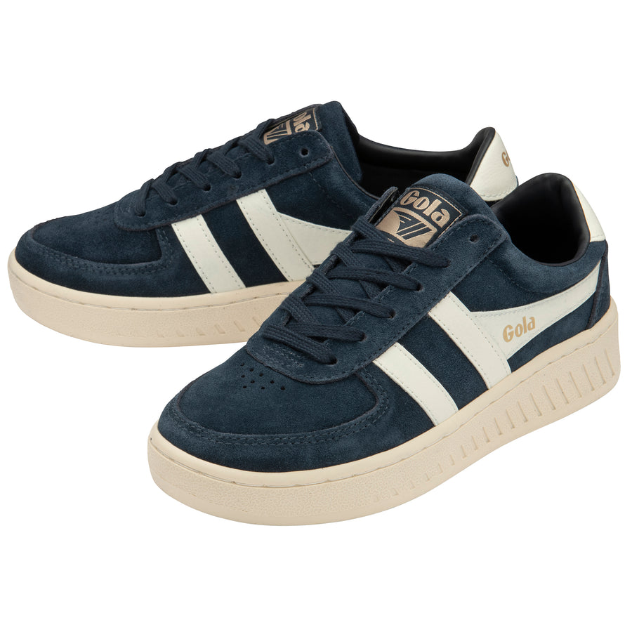 Gola Classic Womens Trainers Grandslam | Suede | Navy & White
