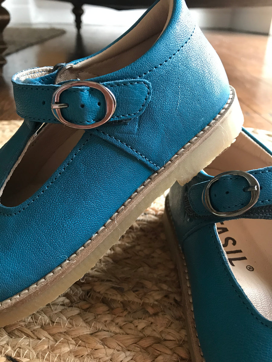 Petasil T-Bar|Cindy Shoes|Blue