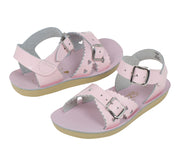 Sun-San Sweetheart Sandals|Shiny Pink