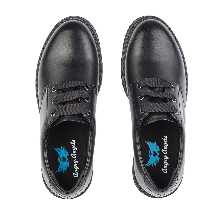 Start-Rite School Shoes | Impact Lace up | Black Leather