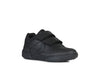 Geox Poseido | Velcro School Shoes |Black