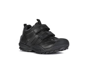 Geox Savage School Shoes|Black