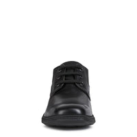 Geox School Shoes | Federico Lace-Up | Black Leather